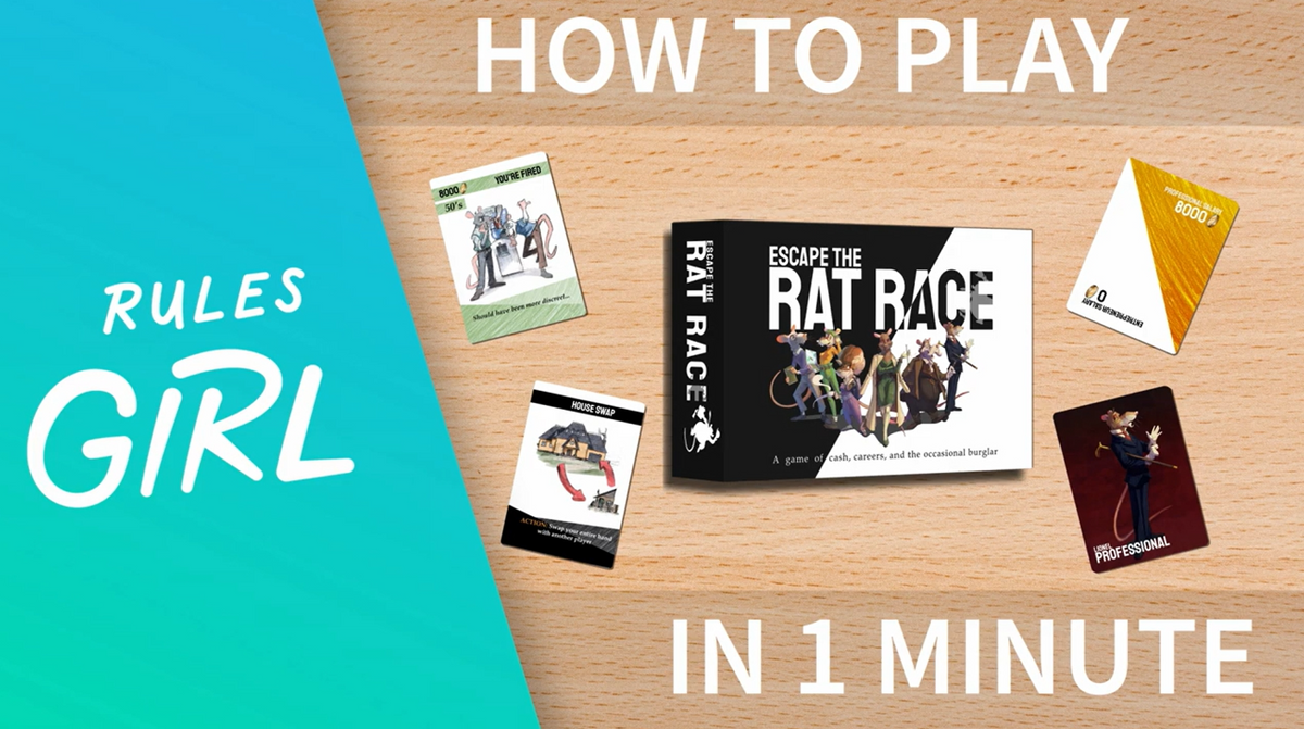 How to Play Escape The Rat Race | Official Rules & Video – Treesap Games