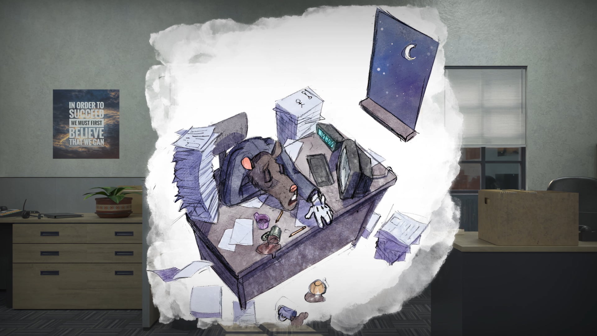 Load video: The official game teaser video for the Escape The Rat Race card game